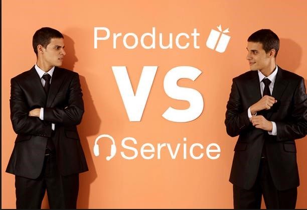 product vs service