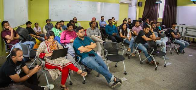 All hands meeting