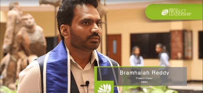 Mid Career Transformation | Bramhaiah Reddy, Product Owner, Adobe | EMBA 2017B | Product Management