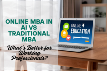 Online MBA in AI vs Traditional MBA