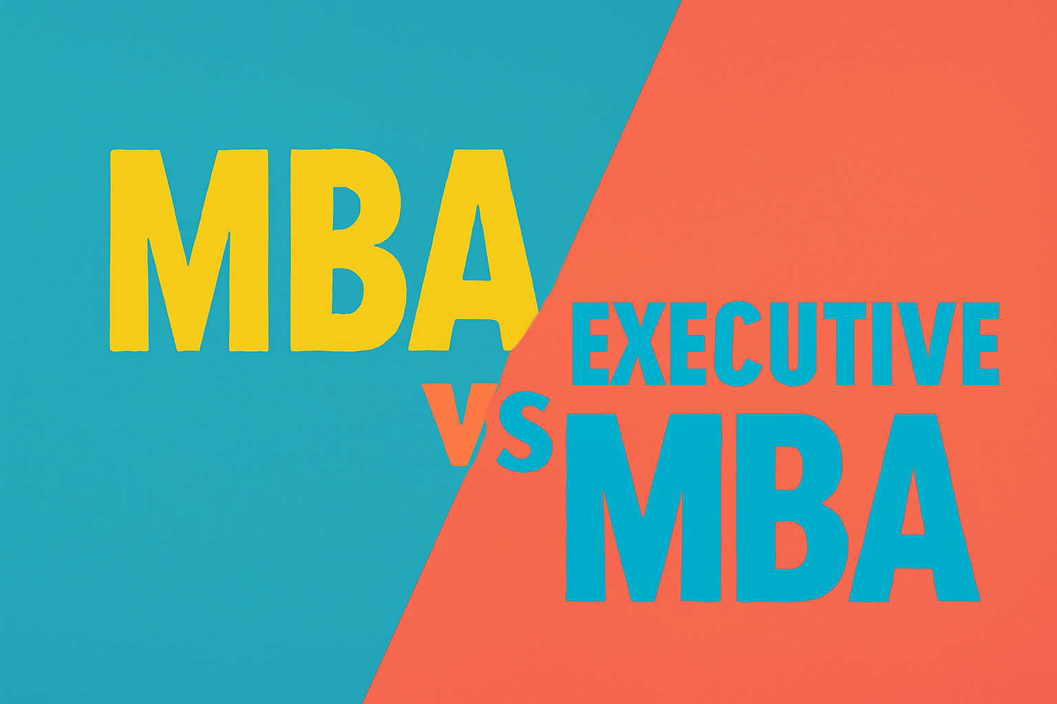 MBA vs Executive MBA