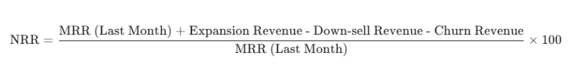 Net Revenue Retention Formula