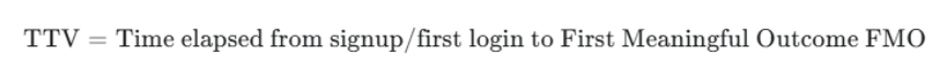 Time to Value Formula