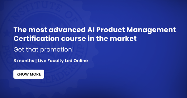 International Certification in AI Product Management Course Banner