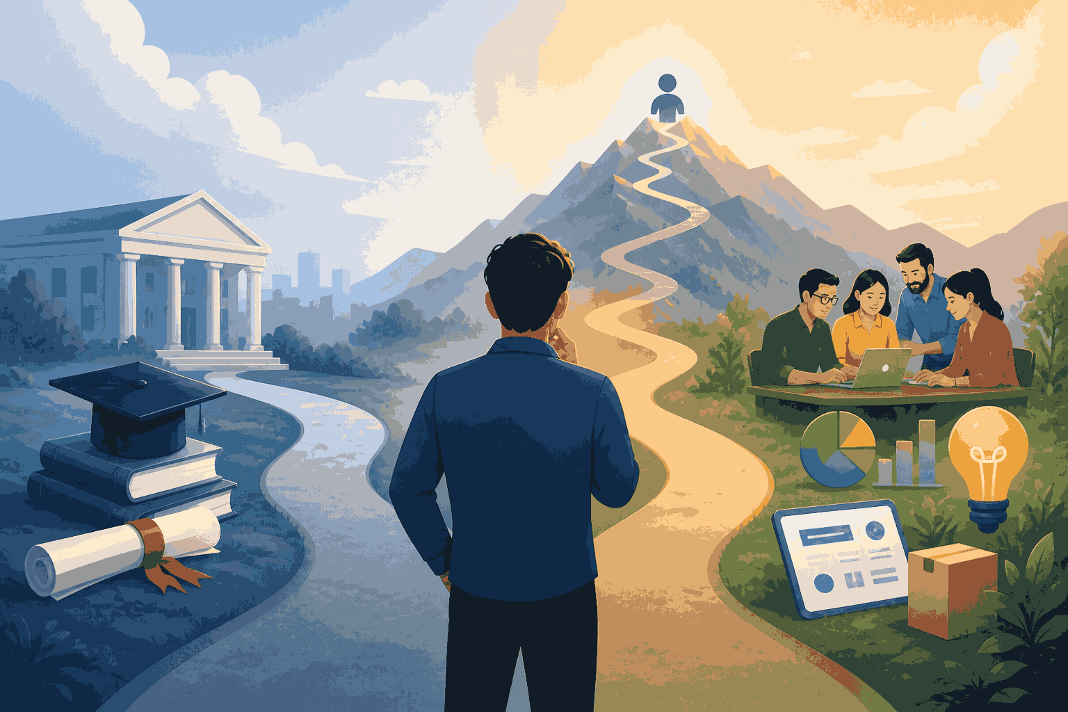 MBA Necessary for Product Leadership Illustration