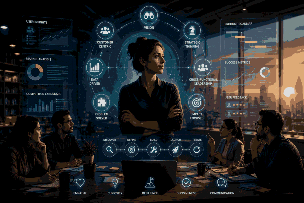 Strategic product leader guiding innovation, collaboration, and business growth vision