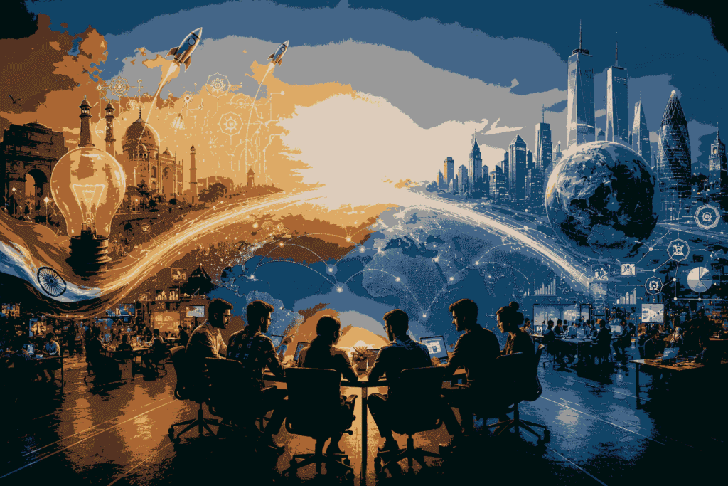 Indian startups adopting global product strategies to build scalable and innovative businesses