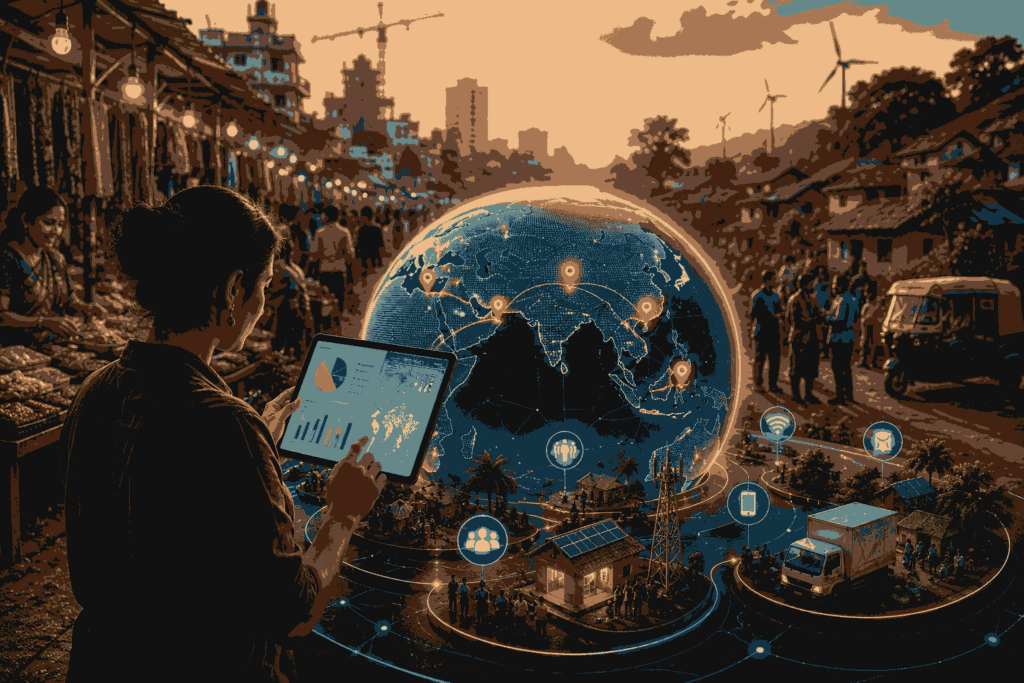 Product strategy tailored for emerging markets through local innovation and digital inclusion