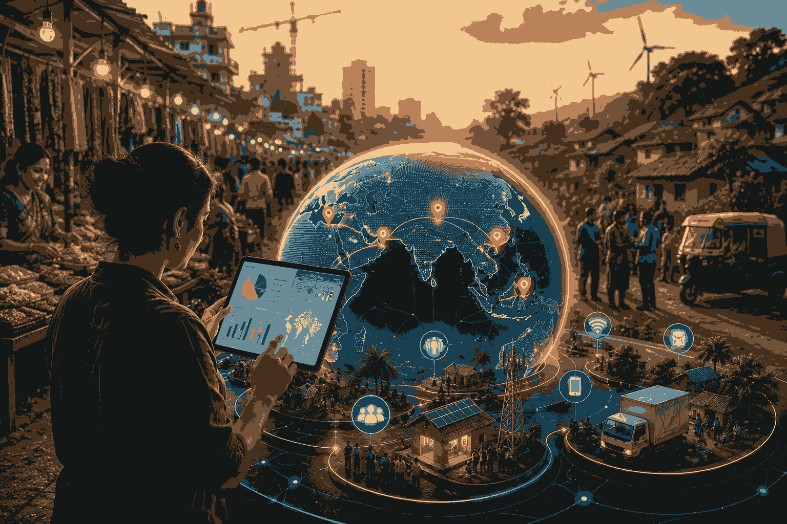 Product strategy tailored for emerging markets through local innovation and digital inclusion