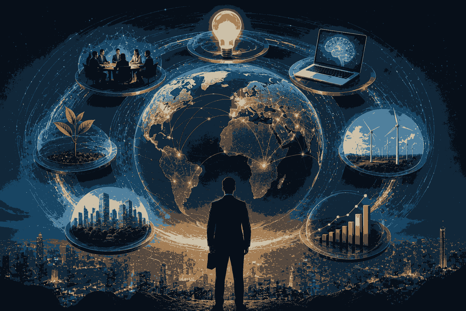 Executive MBA global trends shaping leadership, technology, innovation, and business growth
