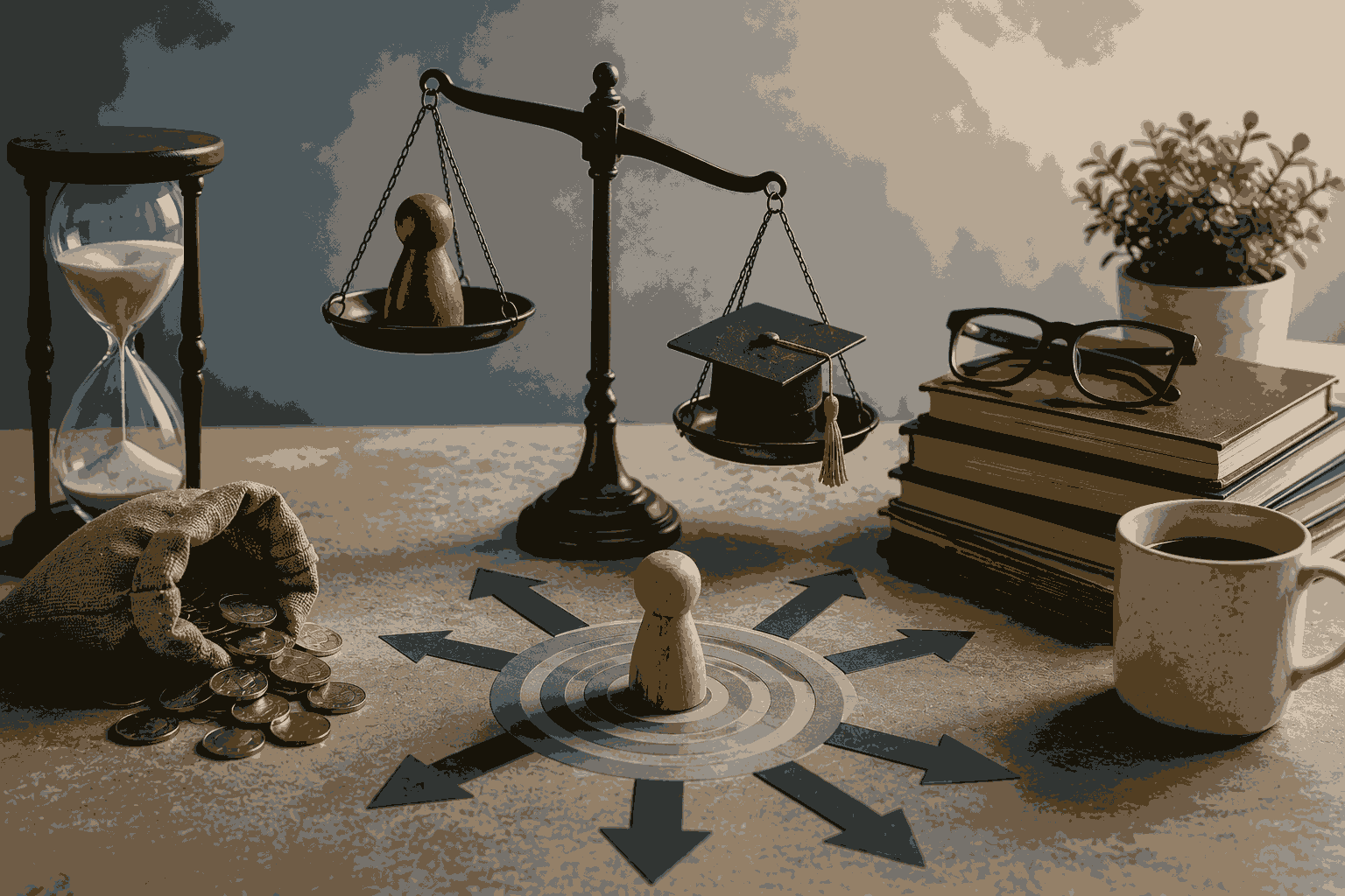 Executive MBA suitability balancing time, cost, career goals, and priorities