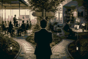 Executive MBA vs Distance MBA comparing learning, leadership, and career growth