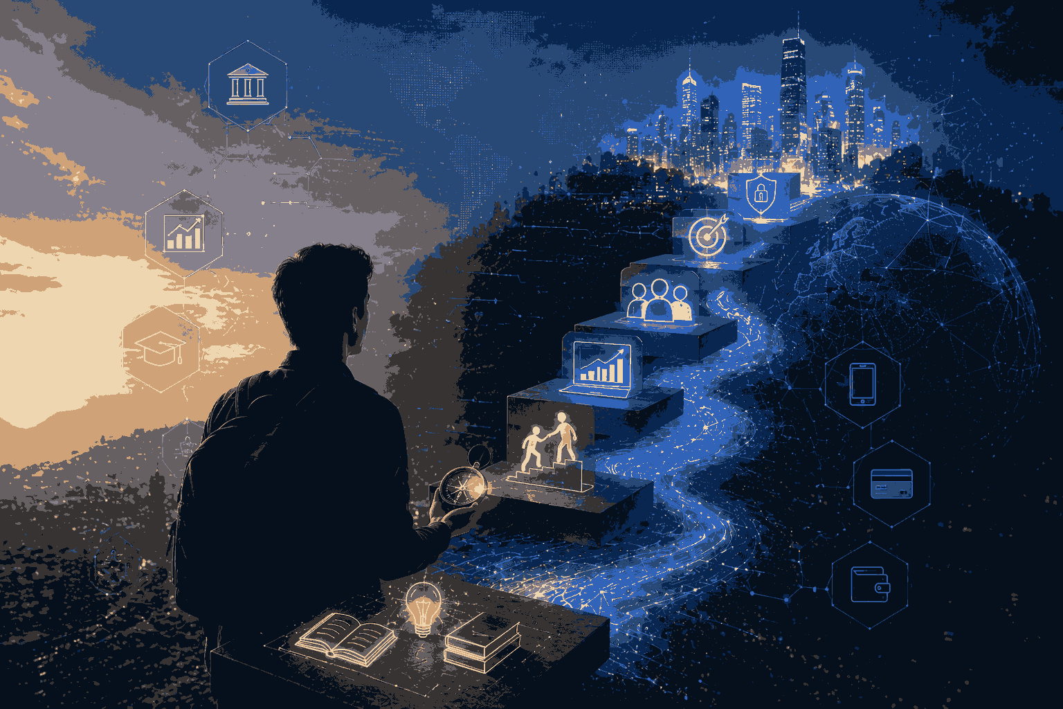 Path to fintech leadership through digital innovation, strategy, and growth